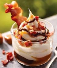 Bacon sundae