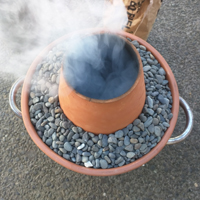 Tandoor oven cooking Tandoor oven cooking.