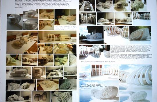Top scholar DVC model and rendering