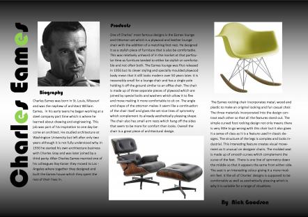 Charles Eames' biography