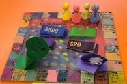 Rainbows End game board and pieces