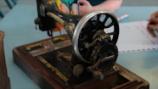 Old fashioned sewing machine